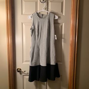 Black and white dress